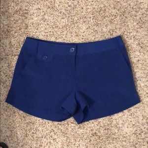 Express royal blue shorts